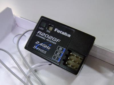 FUTABA　R202GF　2.4G　レシーバー