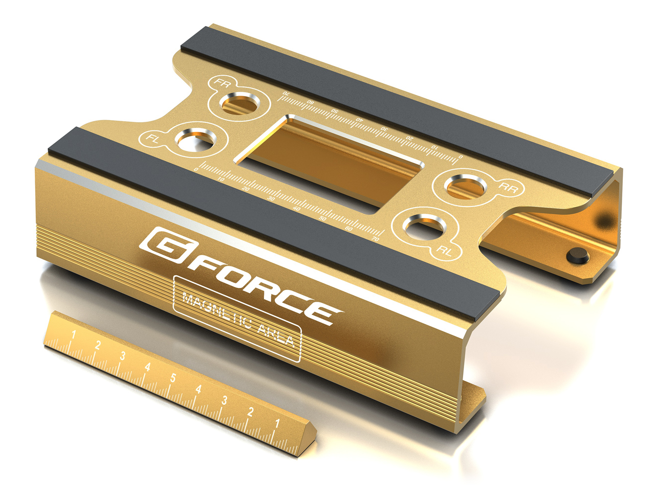 G FORCE　G0375　Maintenance Stand +S for 1/10 Drift (Gold)