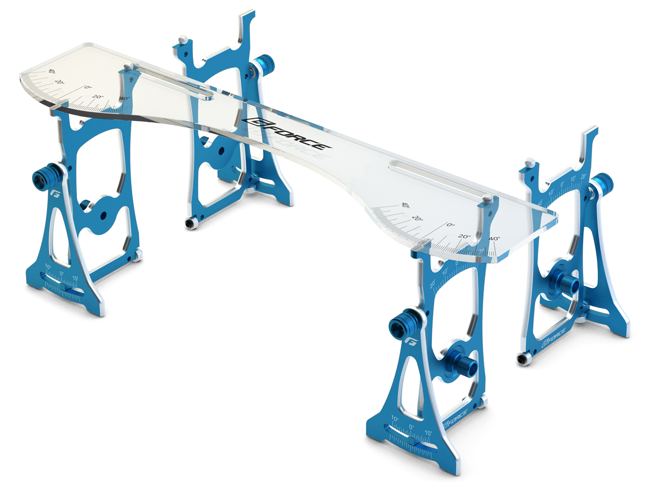 G FORCE　G0383　Set Up System for 1/10 Buggy (Blue)