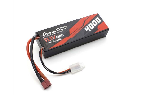 京商　GAB4302　Gens ace LiPo 4000 ストレートパック (60C/11.1V)