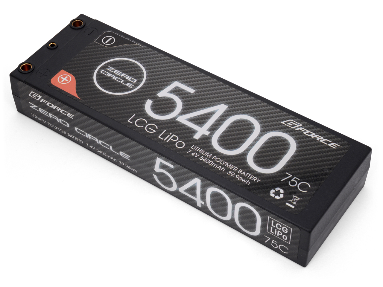 G FORCE　GE220　　ZERO CIRCLE LCG 7.4V　5400mAh 75C