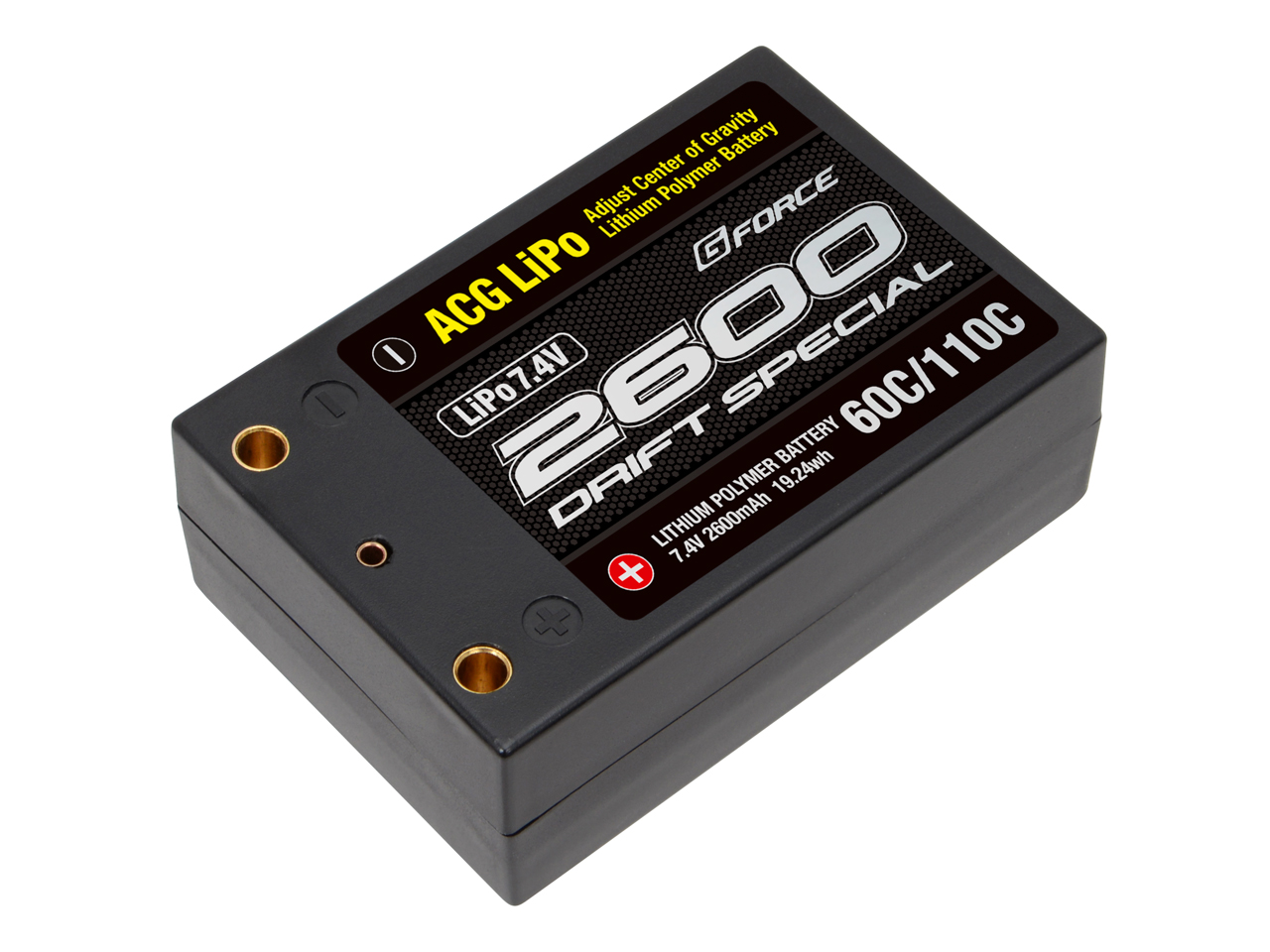 G FORCE　GFG011　Drift Special ACG LiPo 7.4V 2600mAh 60C/110C