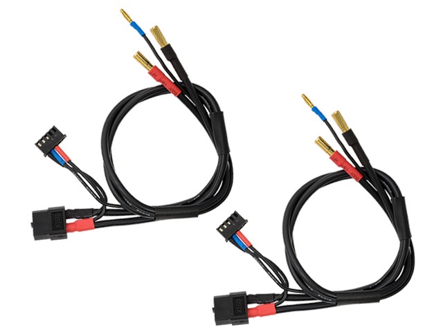ハイテック　HMJ464-2P　XT60⇔バナナプラグ 2S用コネクタケーブル 2本入り