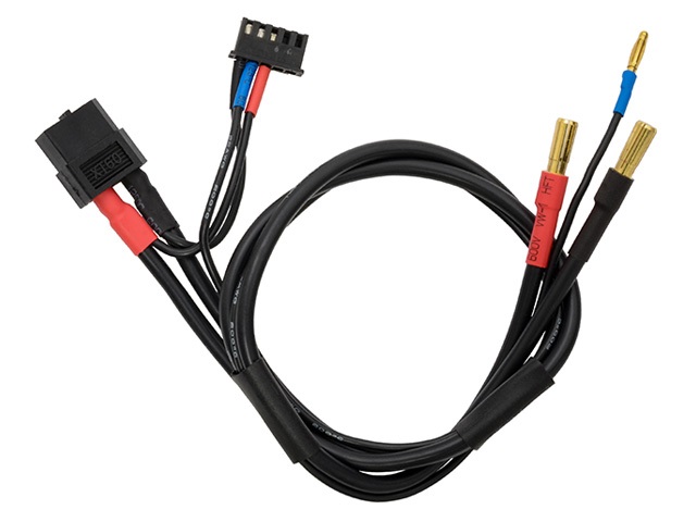 ハイテック　HM464　XT60⇔バナナプラグ 2S用コネクタケーブル