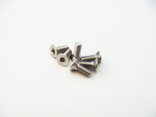 HS-48559　　高精度切削ステンレスヘックスビス　M3×10mm (6pcs)