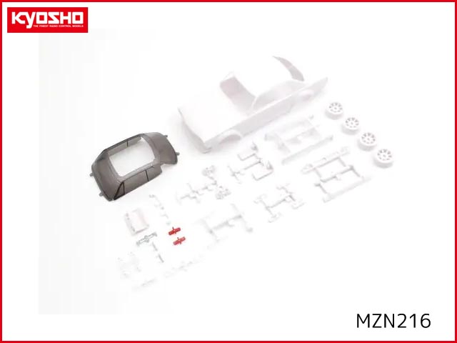 京商　MZN216　　日産 スカイライン 2000GT-R (KPGC10) チューンド・バージョン ホワイトボディセット (ホ