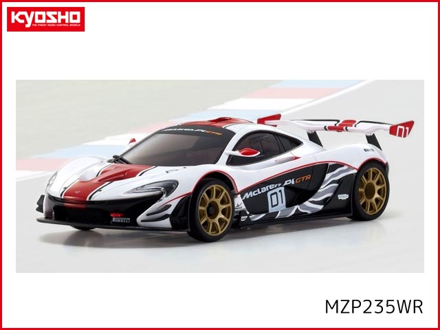 京商　MZP235WR　　ASC MR03RWD McLaren P1™ GTR ホワイト/レッド