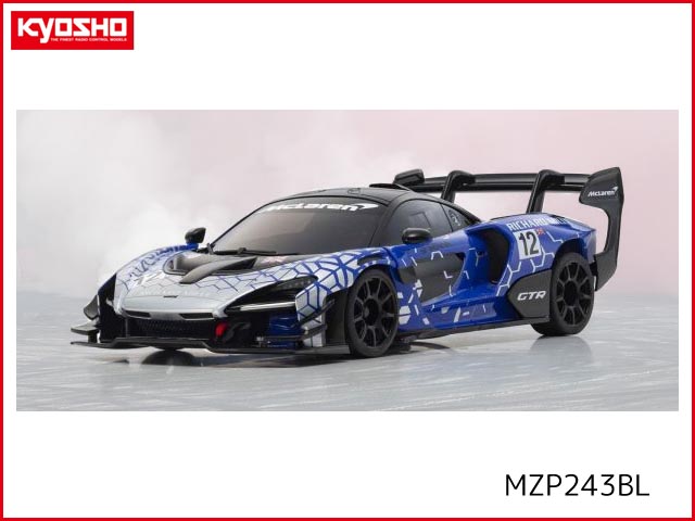 B)京商 MZN208 マクラーレン セナ GTR ホワイトボディセット (ホイール 