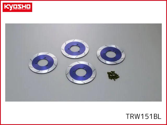 京商　TRW151BL　ドレスアップブレーキディスクローター(ブルー/4pcs/DRX)
