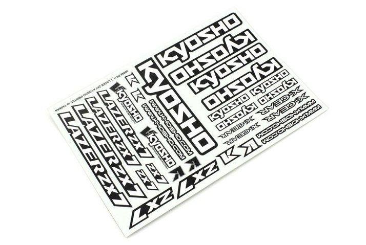 京商　LAD03　　デカール(LAZER　ZX7)
