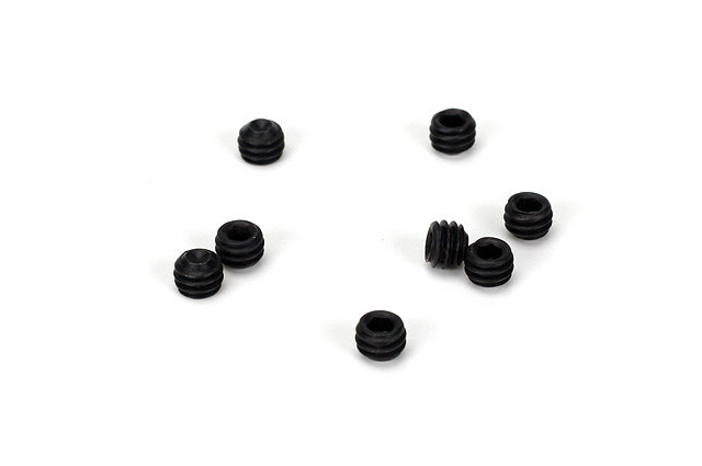 LOSA6298　　8-32 x 1/8 カップポイント セットスクリュー （8pcs）(処分特価)