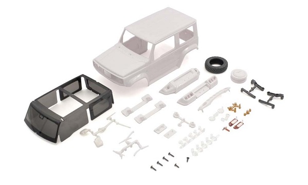 京商　MXN03　スズキ ジムニーシエラ ホワイトボディセット