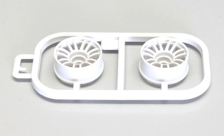 ミニッツ【F1 タイヤASSY(ホイールホワイト)】F-1 フォーミュラ