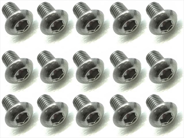 スクエア　NSR-305　　3x5 ステンレスヘックスボタンビス(15本入)