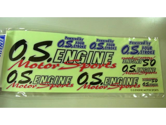 79884260　　O.S.エンジン モータースポーツステッカー