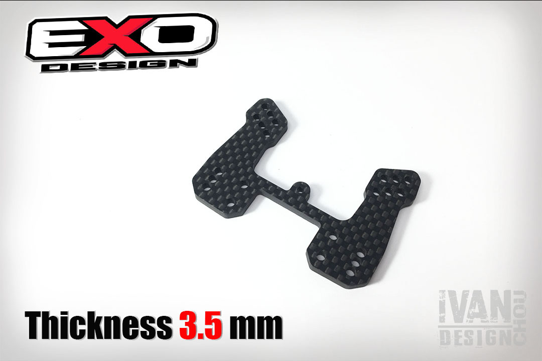 (B)EXO DESIGN　OTM004R　オプティマミッド Fショックタワー t3.5mm（コンペティションVer.）