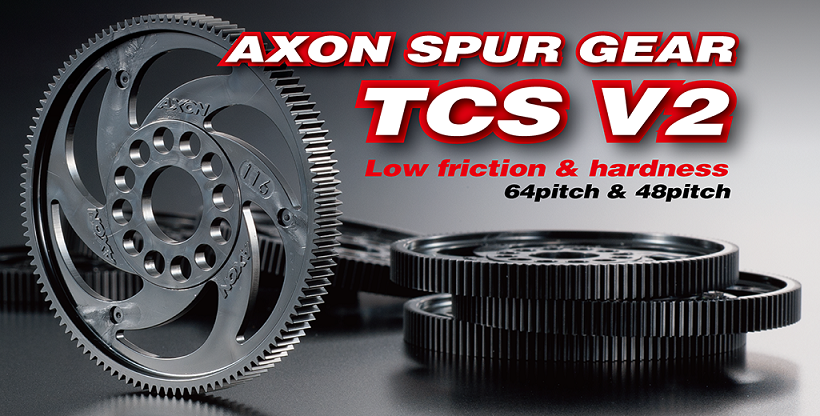 AXON　GS-T6B-114　　AXON SPUR GEAR TCS V2 64P 114T