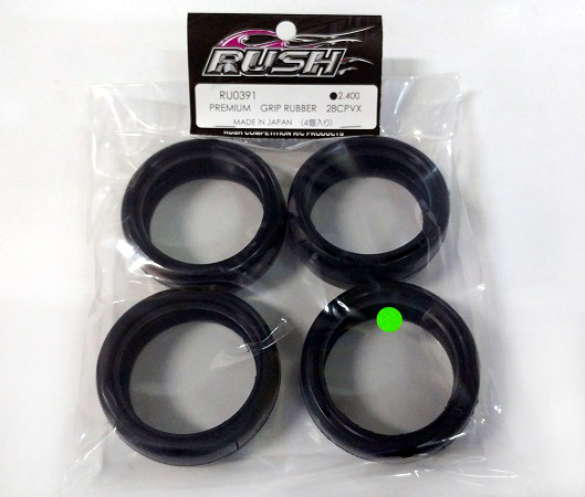 RU0391　　PREMIUM　GRIP　RUBBER　28CPVX　　4個入