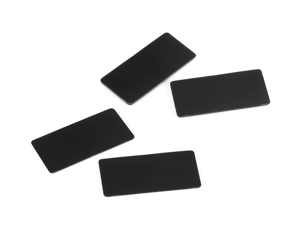 SMJ1141　　WING ENDPLATE for 1/10 Touring Car (Black/0.8, 0.5mm/ea