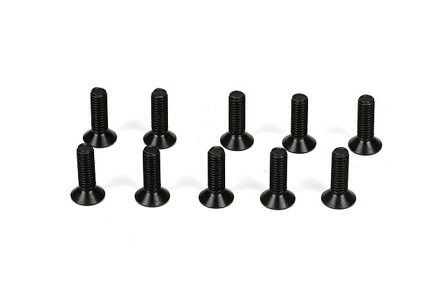 TLR5962　　フラットヘッドスクリュー M3x10mm （10pcs）(処分特価)