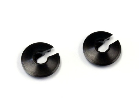 京商 W5307-07GM アルミスプリングシート(14mm/ガンメタ/2入 京商 W5307-07GM アルミスプリングシート(14mm/ガンメタ/2入