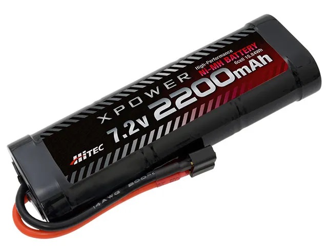 ハイテック　XP2200-ND-B　XPOWER Ni-MH 7.2V 2200mAh T型ディーンズコネクター