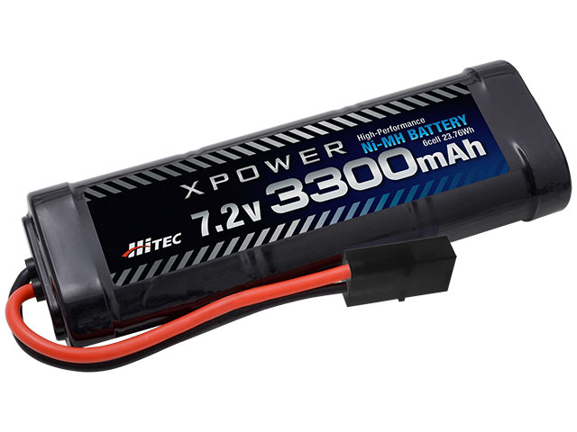 ハイテック　XP3300-NT-B　XPOWER　Ni-MH 7.2V 3300mAh タミヤタイプコネクター