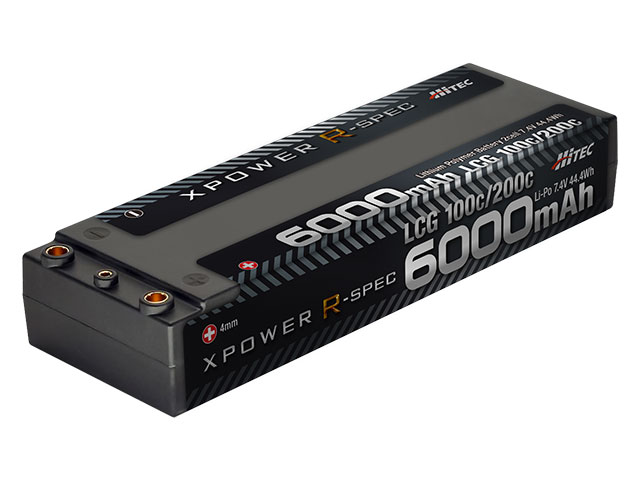 ハイテック　XPR6000-LCG-B　XPOWER R-SPEC　Li-Po7.4V6000mAh LCG 100C/200C