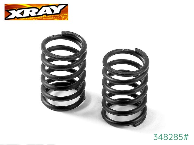 XRAY　348285#　　リアダンパースプリング　【C=6.3/2pcs】