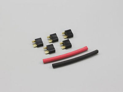 R246-8523　　2P スーパープラグBタイプ 5pcs 24Kメッキ