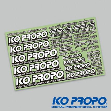 KO PROPO　近藤科学　79068 KOデカール （ホワイト)