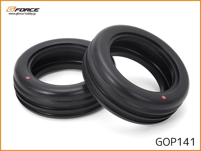 Gフォース　GOP141　　フロントタイヤ リブタイプ ソフトコンパウンド (High Traction Buggy Tyre)