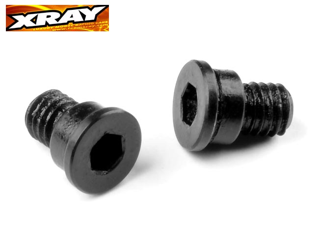 XRAY　301158#　　アッパーデッキスクリュー【M3x5.5/2pcs】