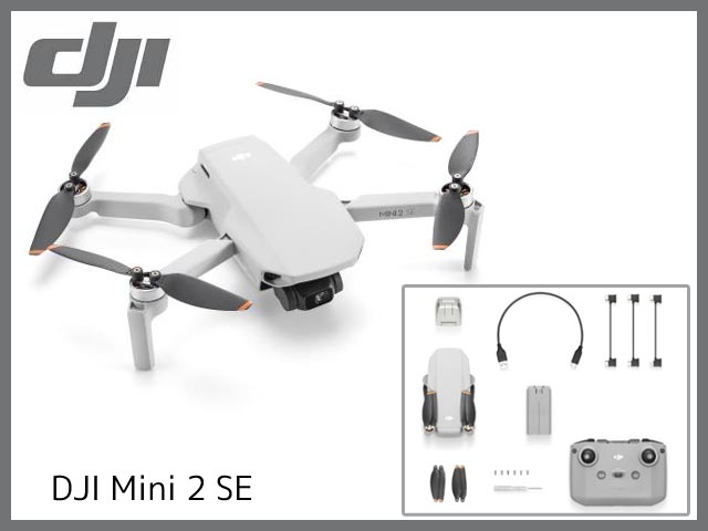 DJI-MINI2SE-K1　　DJI Mini2 SE　[ドローン・お取り寄せ扱い]