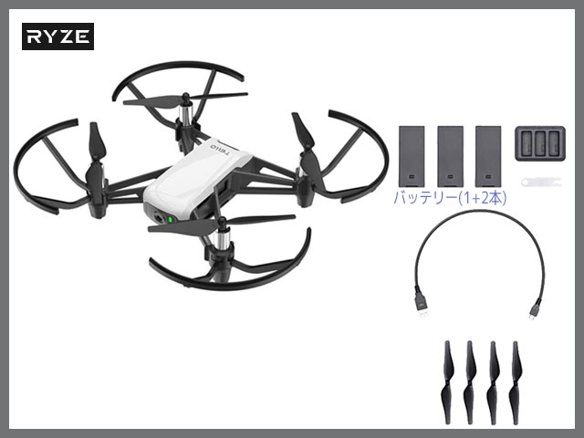 DJI-TELLO-C1　　Ryze Tech/Tello　Boostコンボ　[ドローン・お取り寄せ]