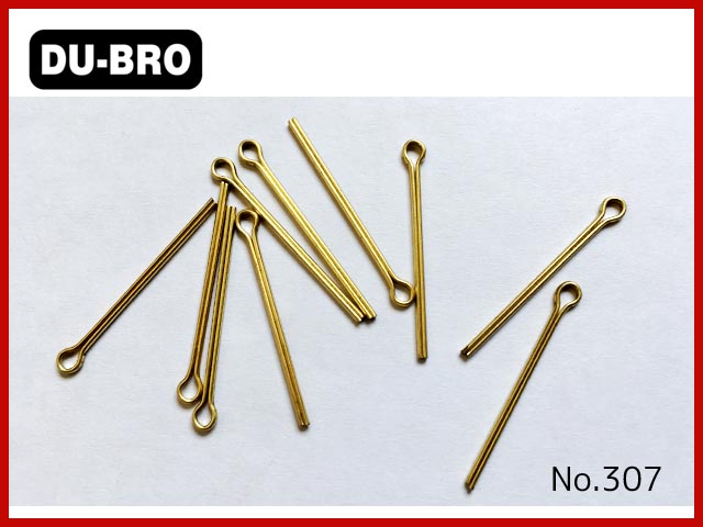 DU-BRO　307　　REPLACEMENT COTTER PINS (for No.257 Jumbo hinges)