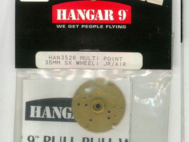 HANGAR9／HAN3526　MULTI PT 35mm SX WHEEL　JR用