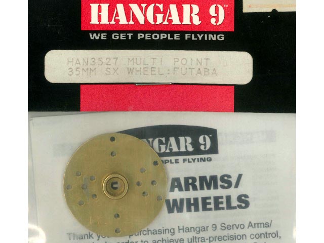 HANGAR9／HAN3527　MULTI PT 35mm SX WHEEL　フタバ用