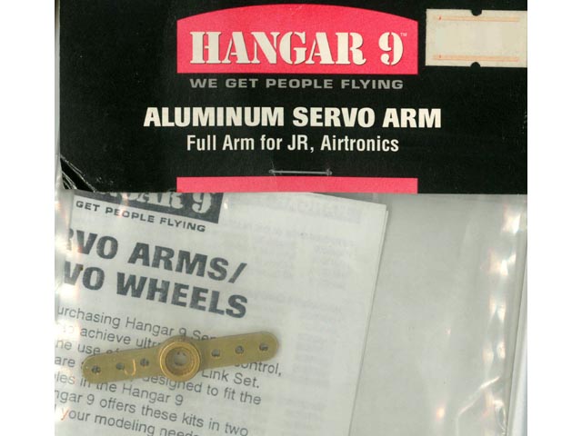 HANGAR9／HAN3530　アルミニウム サーボアーム JR/サンワ用