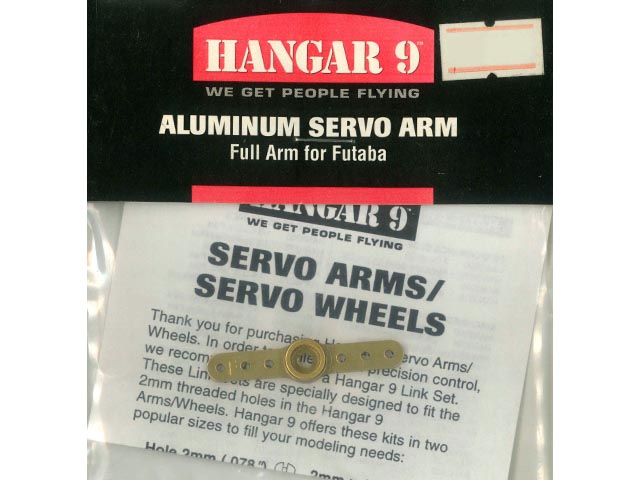 HANGAR9／HAN3535　アルミニウム サーボアーム　フタバ用