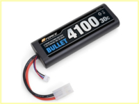 G-FORCE　GFG008　　バレット 7.4V 4100mAh LiPoバッテリー