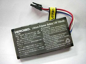 (セール、在庫限り) ヒロボー　0301-032　　Lipo バッテリー 7.4V 720mAh