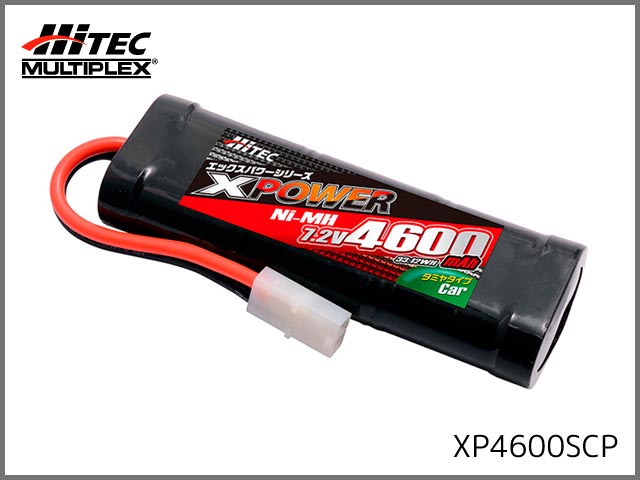 (限定セール・カー用バッテリー) XP4600SCP XPOWER Ni-MH 7.2V 4600mAh (for Car)