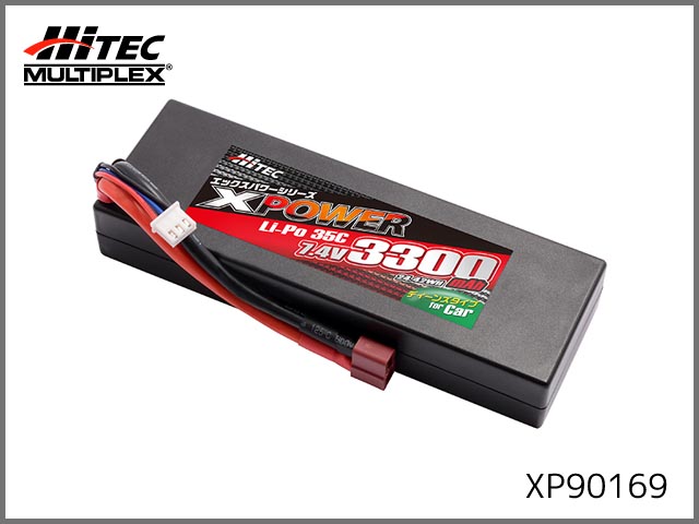 (限定セール・カー用バッテリー) XP90170 XPOWER Li-Po 7.4V 4000mAh 35C (for Car)
