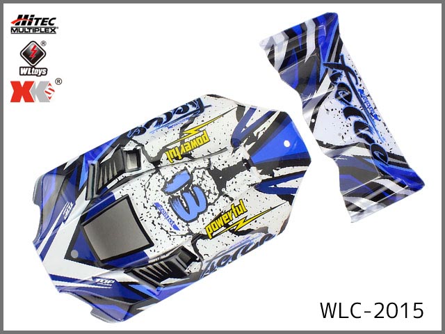 ハイテック(WLtoys)　WLC-2015　　ボディセット(ブルー) (Explorer BL Rally) (お取り寄せ)