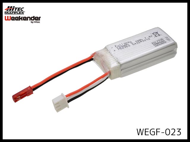 ハイテック(Weekender)　WEGF-023　　Li-Poバッテリー7.4V700mAh（GRIFFIN）