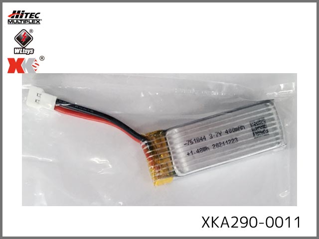 ハイテック(XK)　XKA290-0011　　バッテリー3.7V 400mAh(A210/A220/A260/A250/A290