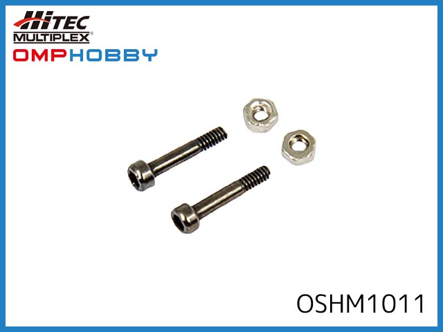 OMP HOBBY　OSHM1011　　メインピッチコントロールアームビスセット(M1)　(お取り寄せ)