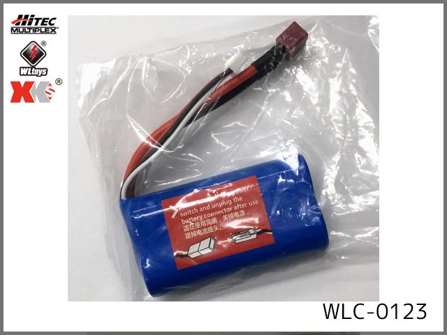 ハイテック(WLtoys)　WLC-0123　　7.4V 1500mAh Li-ion T型 (SPEED)