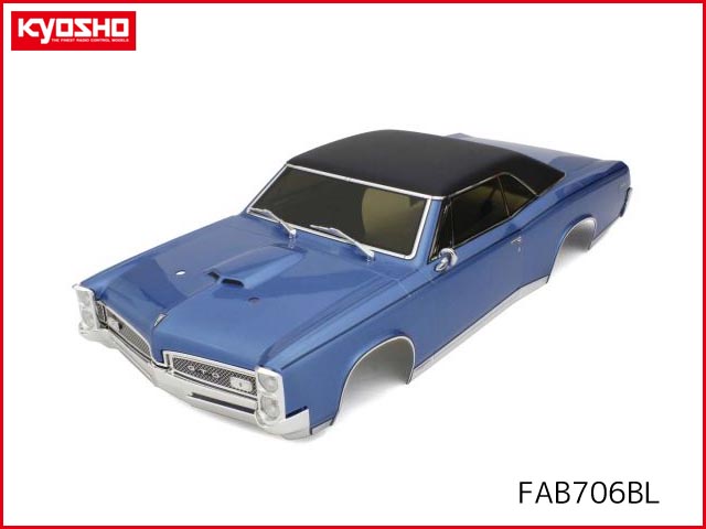 京商　FAB706BL　　1967 ポンティアック GTO™　チロルブルー デコレーションボディセット